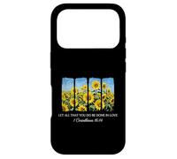 Let All That You Do Be Done In Love Christian Believer Case for iPhone 17 Pro