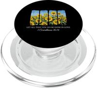 Let All That You Do Be Done In Love Christian Believer PopSockets PopGrip for MagSafe