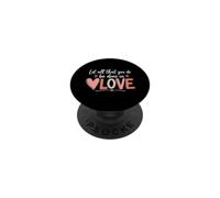Let All You Do Be Done in Love Christian Faith Prayer Bible PopSockets Adhesive PopGrip