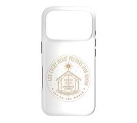 Let Every Heart Prepare Him Room Christmas Christian Emblem Case for iPhone 17 Pro