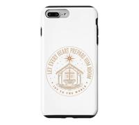 Let Every Heart Prepare Him Room Christmas Christian Emblem Case for iPhone 7 Plus/8 Plus