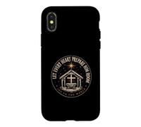 Let Every Heart Prepare Him Room Christmas Christian Emblem Case for iPhone X/XS