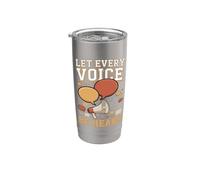Let Every Voice Be Heard Speech Therapy SLP Stainless Steel Insulated Tumbler