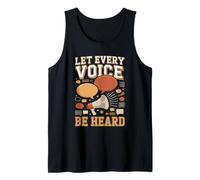 Let Every Voice Be Heard Speech Therapy SLP Tank Top
