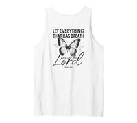 Let Everything That Has Breath Praise The Lord Butterfly Tank Top