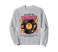 Let Everything That Has Breath Praise The Lord Retro Vinyl Sweatshirt