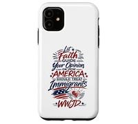 Let Faith Guide Your Immigration View WWJD Case for iPhone 11