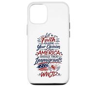 Let Faith Guide Your Immigration View WWJD Case for iPhone 12/12 Pro