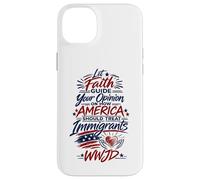 Let Faith Guide Your Immigration View WWJD Case for iPhone 14 Plus