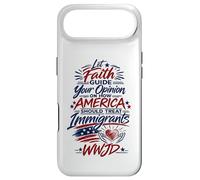 Let Faith Guide Your Immigration View WWJD Case for iPhone Air