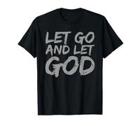 Let Go and Let God Trust Hope Belief Christian T-Shirt