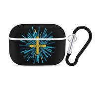 Let Go Let God Compatible with Airpod Pro Case Cover Skin with Keychain