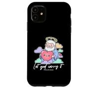 Let God Carry It Psalms 55 22 Cute Heart Case for iPhone 11