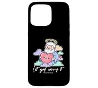 Let God Carry It Psalms 55 22 Cute Heart Case for iPhone 15 Pro Max