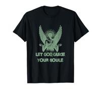 Let God Guide Your Soul Angel Faith Trust Inspiration Art T-Shirt