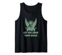 Let God Guide Your Soul Angel Faith Trust Inspiration Art Tank Top
