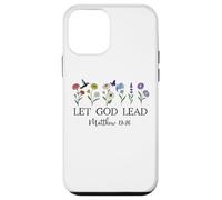 Let God Lead Matthew 19:26 God Quote All Things Are Possible Case for iPhone 12 mini