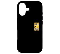 Let He Who Is Without Sin Cast The First Stone Minimalist Case for iPhone 17