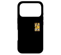Let He Who Is Without Sin Cast The First Stone Minimalist Case for iPhone 17 Pro