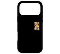 Let He Who Is Without Sin Cast The First Stone Minimalist Case for iPhone 17 Pro Max