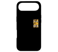 Let He Who Is Without Sin Cast The First Stone Minimalist Case for iPhone Air