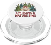 Let Heaven and Nature Sing Faith Christmas Nativity Family PopSockets PopGrip for MagSafe