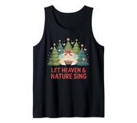 Let Heaven and Nature Sing Faith Christmas Nativity Family Tank Top