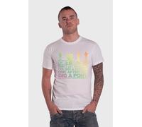 Let it Be Get Back Gradient T Shirt Beatles White S