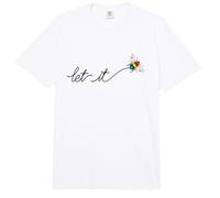 Let It Bee Hand Drawn Cute Beekeeper Line Art Wasps Comfort Colors Adult Heavyweight T-Shirt