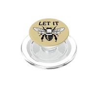 Let it Bee Sign,Be Kind Queen Bee Lovers Bee Kind Bee Design PopSockets PopGrip for MagSafe