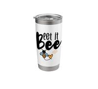 Let It Bee Stainless Steel Insulated Tumbler