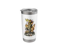 Let It Crumble Tarot Tower Lightning Art Stainless Steel Insulated Tumbler