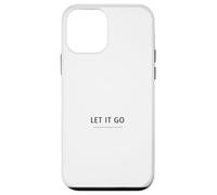 Let It Go Minimalist Design - Mindfulness Quote Case for iPhone 12 mini