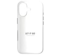 Let It Go Minimalist Design - Mindfulness Quote Case for iPhone 17