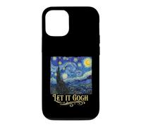 Let It Gogh Funny Fine Art History Starry Night Painting Case for iPhone 12/12 Pro