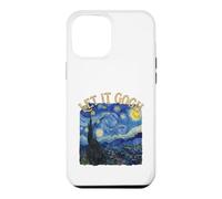 Let It Gogh Starry Night Painting Fine Art Pun Case for iPhone 12 Pro Max