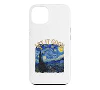 Let It Gogh Starry Night Painting Fine Art Pun Case for iPhone 13