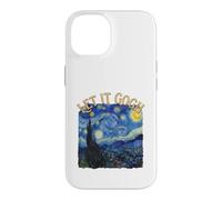 Let It Gogh Starry Night Painting Fine Art Pun Case for iPhone 14