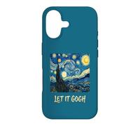 Let It Gogh Swirling Sky Night Art Lover Funny Pun Tee 5 Case for iPhone 17