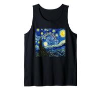 Let it Gogh Tshirt Funny Vincent Van Gogh Starry Night Art Tank Top