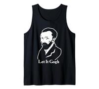 Let It Gogh - Vincent Van Artist Funny Famous Painter Joke Tank Top