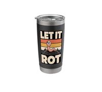 Let It Rot Funny Composting Worm Gardening Stainless Steel Insulated Tumbler
