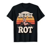 Let It Rot Funny Composting Worm Gardening T-Shirt