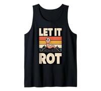 Let It Rot Funny Composting Worm Gardening Tank Top