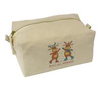 'Let It Snow ' Canvas Wash Bag/Makeup Case (CS00041644)