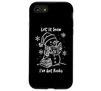 Let It Snow I’ve Got Books, Cozy Snowman Reading Winter Cute Case for iPhone SE (2020) / 7/8