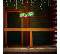 Let It Snow Neon Sign Christmas Party Decor