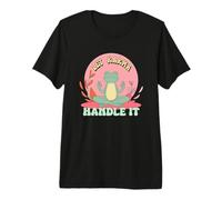Let Karma Handle It Zen Meditating Frog Premium T-Shirt