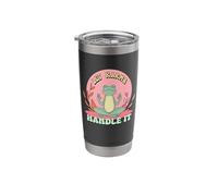 Let Karma Handle It Zen Meditating Frog Stainless Steel Insulated Tumbler