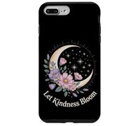 Let Kindness Bloom Floral Crescent Moon Celestial Stars Art Case for iPhone 7 Plus/8 Plus